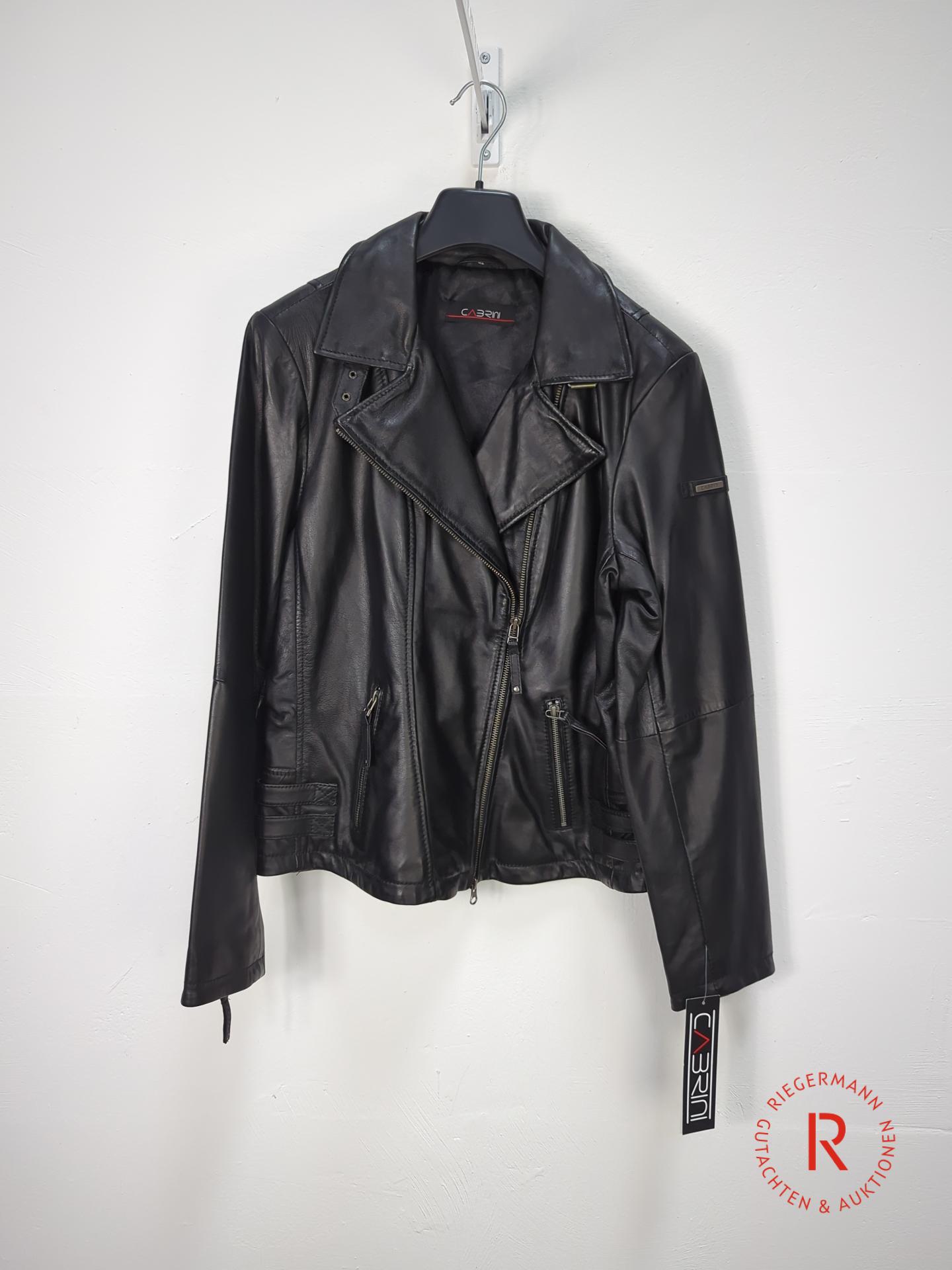 DAMEN LEDERJACKE GRÖSSE 42